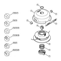 Genuine Stihl TrimCut 41-2 / A - TrimCut 41-2 head