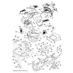 Husqvarna Ts 146X - Chassis & Frame