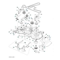 Husqvarna Ts 148 - Mower Deck & Cutting Deck