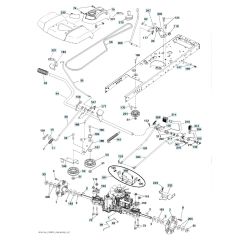 Husqvarna Ts 254G - Drive