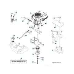 Husqvarna Ts 254G - Engine