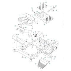 Husqvarna V548 - Chassis Lower