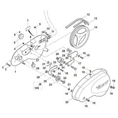 Viking VH500 - Drive - Parts Diagram