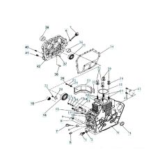 Husqvarna W100D - Cylinder