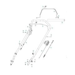 Husqvarna W21 - Handle & Controls