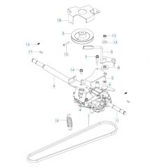 Husqvarna W21 SBHC - Transmission