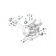 Husqvarna W50P - Crankcase