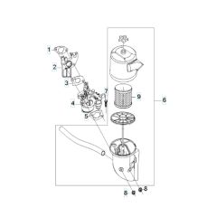 Husqvarna W50P - Intake System