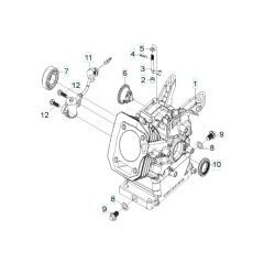 Husqvarna W80P - Crankcase