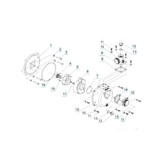 Husqvarna W80P - Water Pump