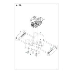 Husqvarna W80Sp - Frame