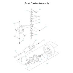 Husqvarna WG3613P - Casters