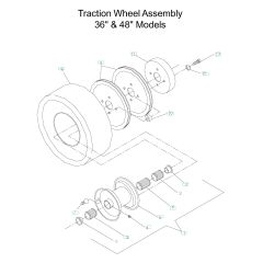 Husqvarna WG3613P - Wheels & Tyres