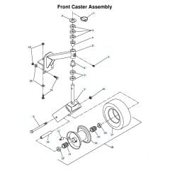 Husqvarna WG4815E - Casters