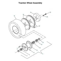 Husqvarna WG4815E - Wheels & Tyres