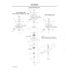 Husqvarna WGP3613 - Housing