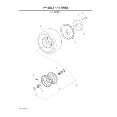 Husqvarna WGP3613 - Wheels & Tyres