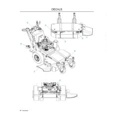 Husqvarna WH5217 - Decals