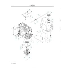 Husqvarna WH5217 - Engine