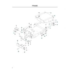 Husqvarna WHF4817 - Frame