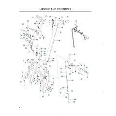 Husqvarna WHF4817 - Handle & Controls