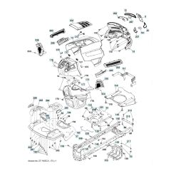 Husqvarna Yt42Ls - Chassis & Enclosures