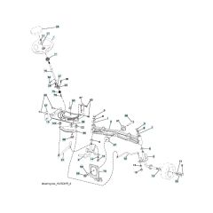 Husqvarna Yt42Ls - Steering