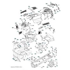 Husqvarna Yt54Ls - Chassis & Frame