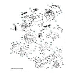 Husqvarna Yta18542 - Chassis & Enclosures