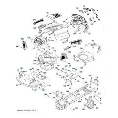 Husqvarna Yta19K42 - Chassis & Enclosures