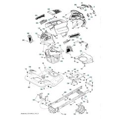 Husqvarna Yta22V46 - Chassis & Frame