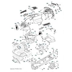 Husqvarna Yta24V48 - Chassis & Frame