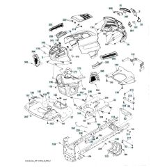 Husqvarna Yth1846 - Chassis & Enclosures