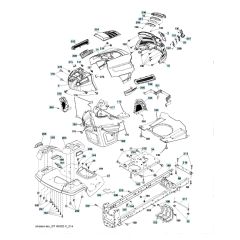 Husqvarna Yth18K42 - Chassis & Enclosures