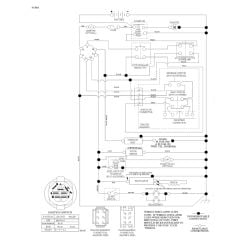 Husqvarna Yth18K42 - Schematic