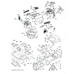 Husqvarna Yth18K46 - Chassis & Frame