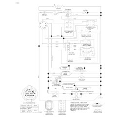 Husqvarna Yth18K46 - Schematic