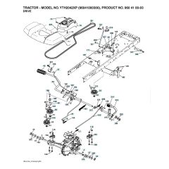 Husqvarna Yth2042 Xp - Drive