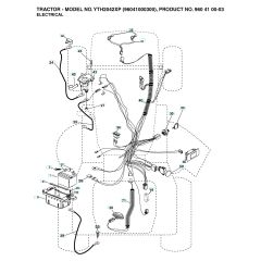 Husqvarna Yth2042 Xp - Electrical