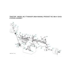 Husqvarna Yth2042 Xp - Steering