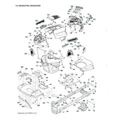 Husqvarna Yth20K42 - Chassis & Enclosures