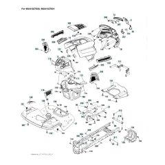 Husqvarna Yth20K42 - Chassis & Frame