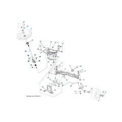 Husqvarna Yth20V42 - Steering