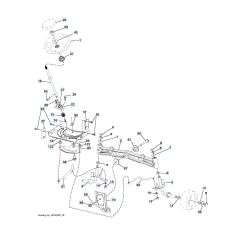 Husqvarna Yth20V46 - Steering