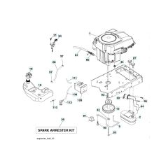 Husqvarna Yth21K46 - Engine