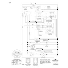 Husqvarna Yth21K46 - Schematic