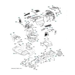 Husqvarna Yth2242Tdrf - Chassis & Enclosures