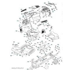 Husqvarna Yth2246 - Chassis & Frame