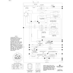 Husqvarna Yth2246 - Schematic