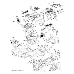 Husqvarna Yth2246Tdr - Chassis & Frame